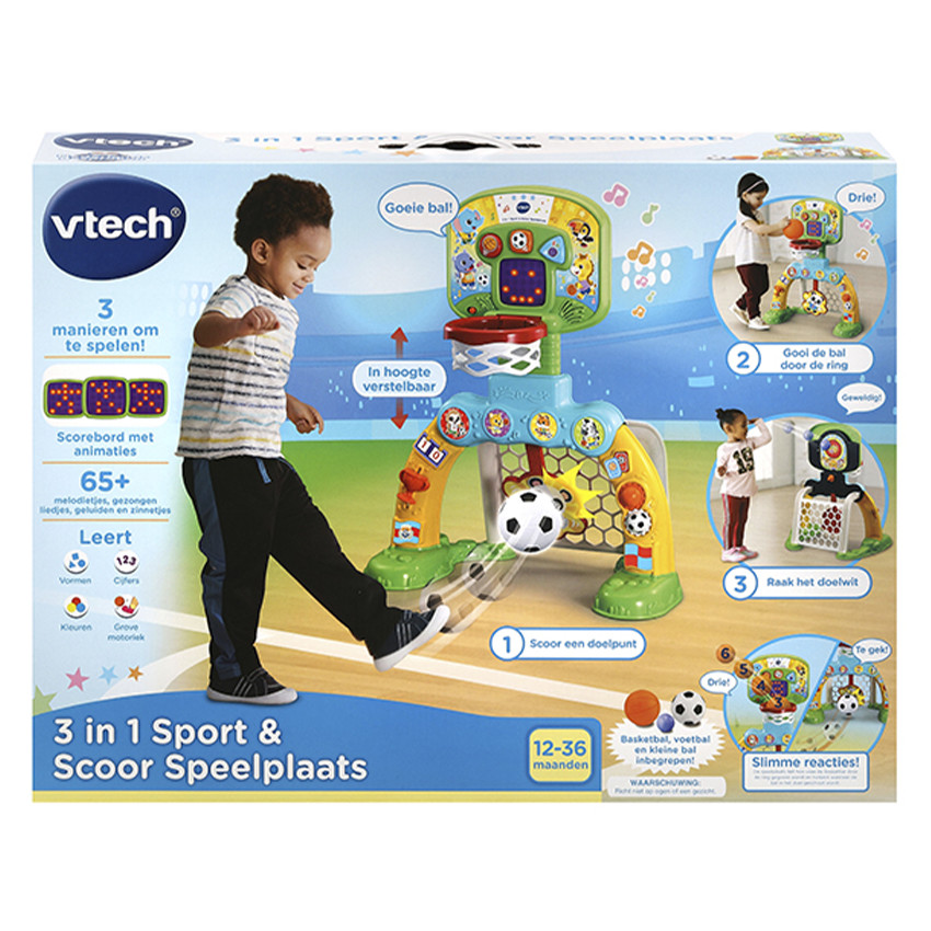 3 in 1 Sport & Scoor Speelplaats NL 