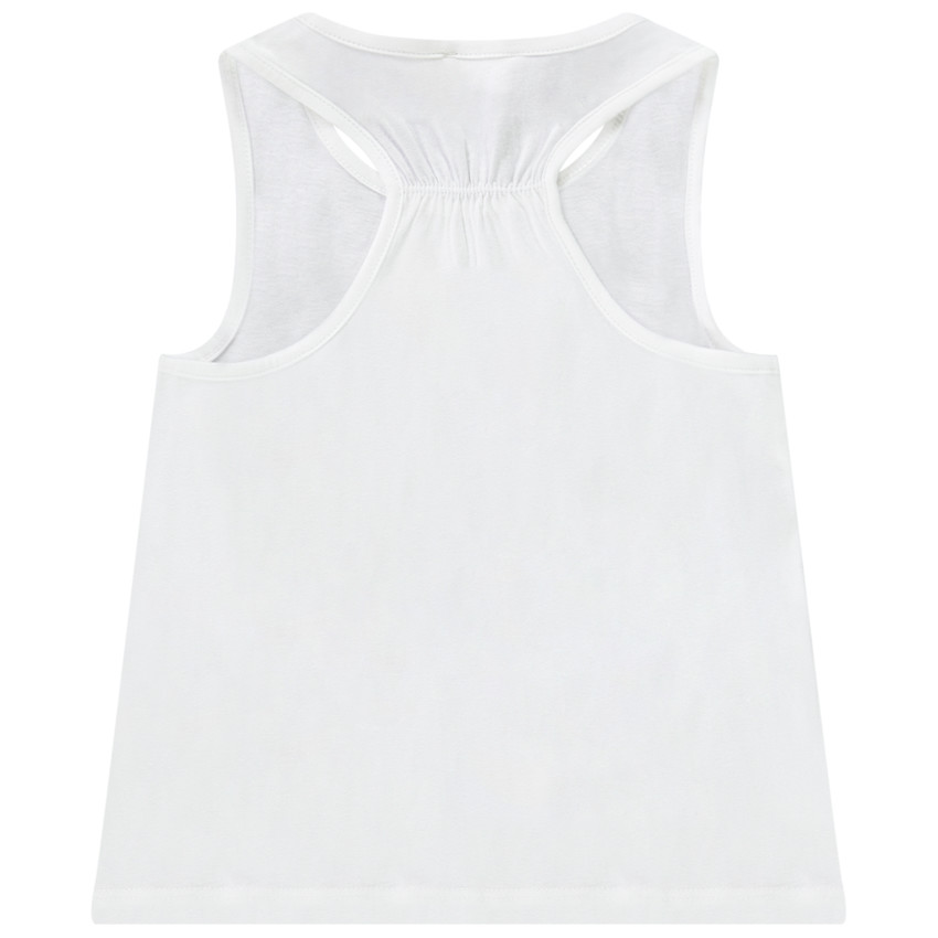 Débardeur print tongs et dos nageur pour fille 