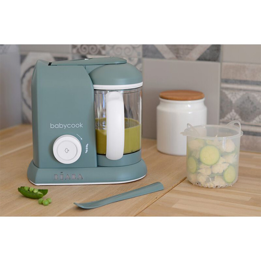 Robot cuiseur 4 en 1 Babycook Solo eucalyptus 