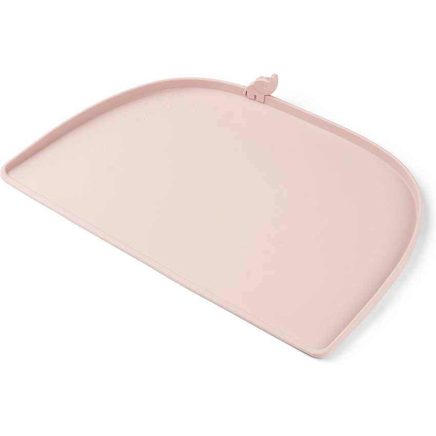 Set de table en silicone à bords hauts Elphee Rose 