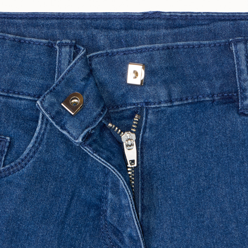 Short in jeans met zakken voor meisjes 