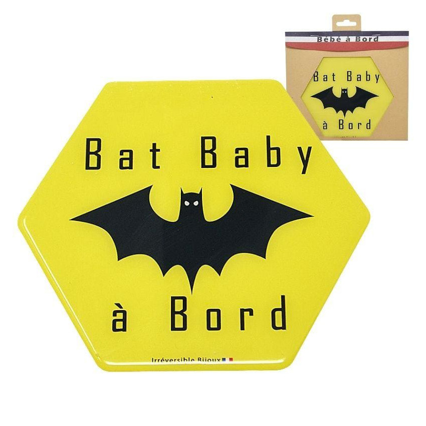 Adhésif bébé à bord - Bat Baby 