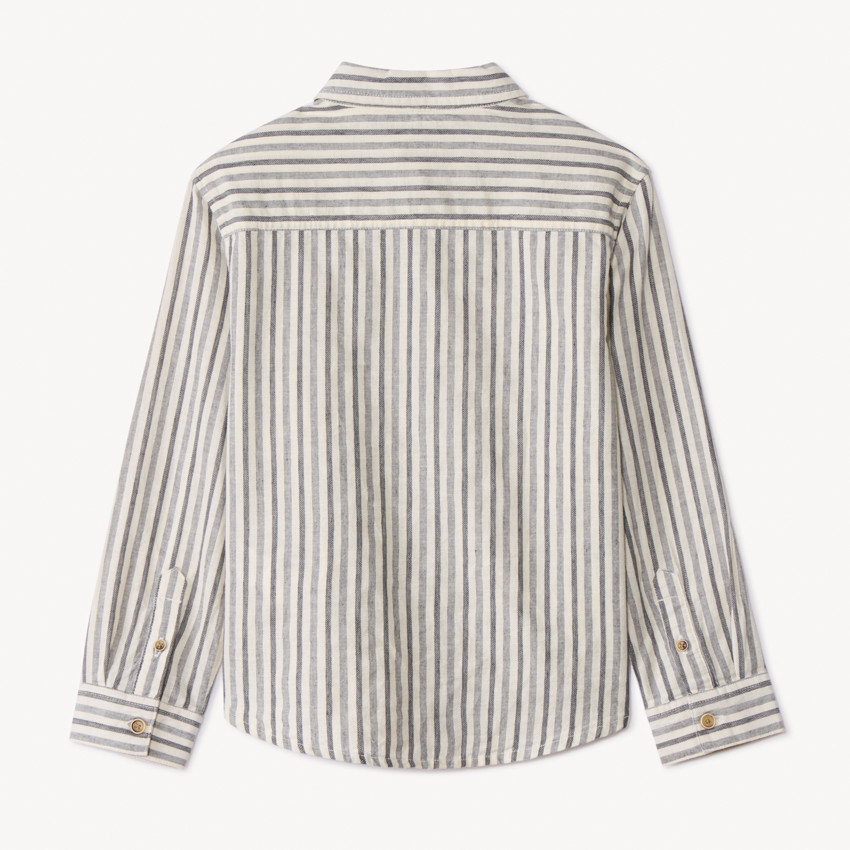 Chemise manches longues rétractables pour garçon  