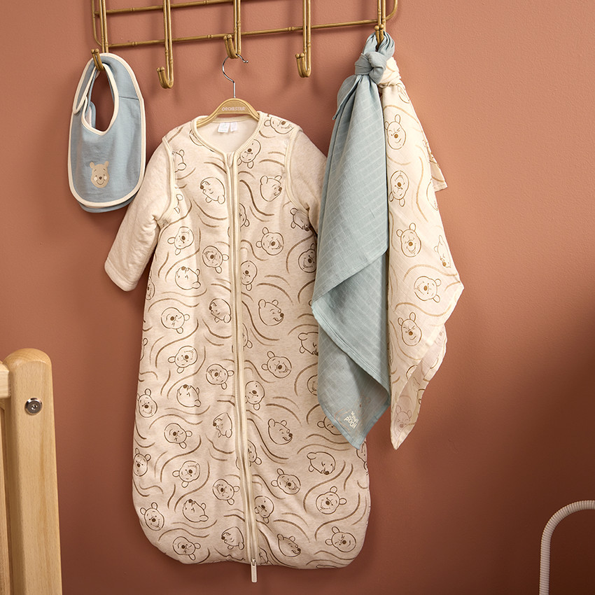 Lot de 3 langes fantaisie Winnie Disney pour bébé garçon  