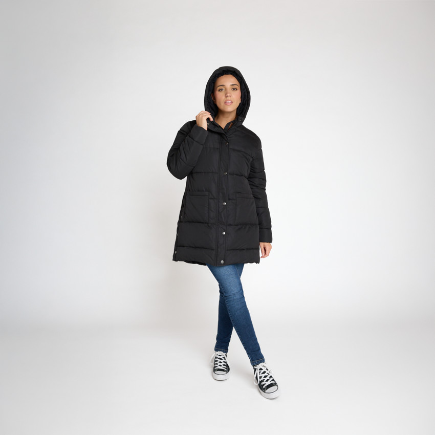 Donsjas evoluerend lang en gewatteerd voor vrouwen 