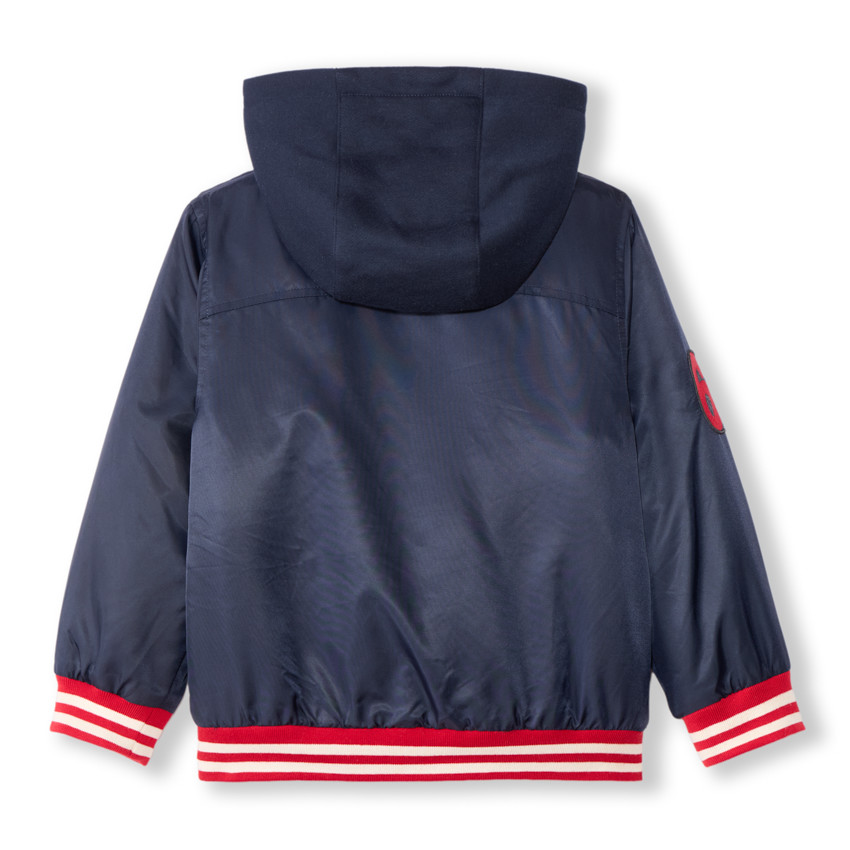 Blouson teddy à capuche Spider-Man Marvel pour garçon 
