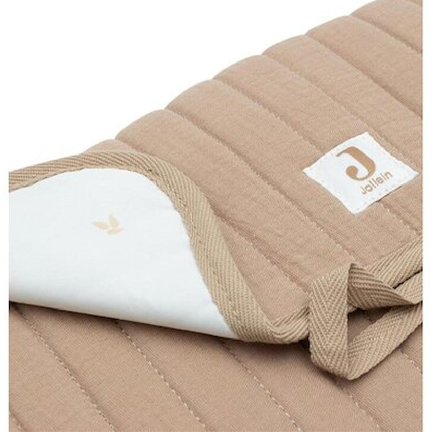 Tapis à langer Nomade gaze de coton - Wild rose 