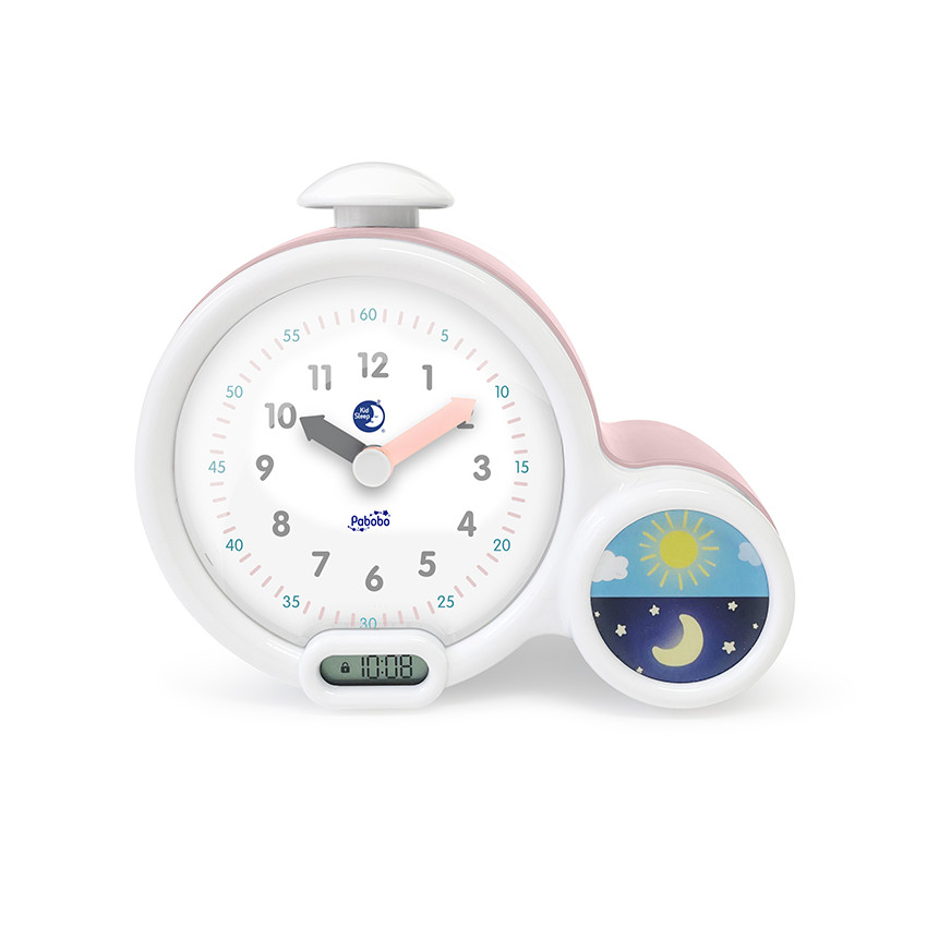 Veilleuse Réveil Kid'Sleep 2en1 - Rose 