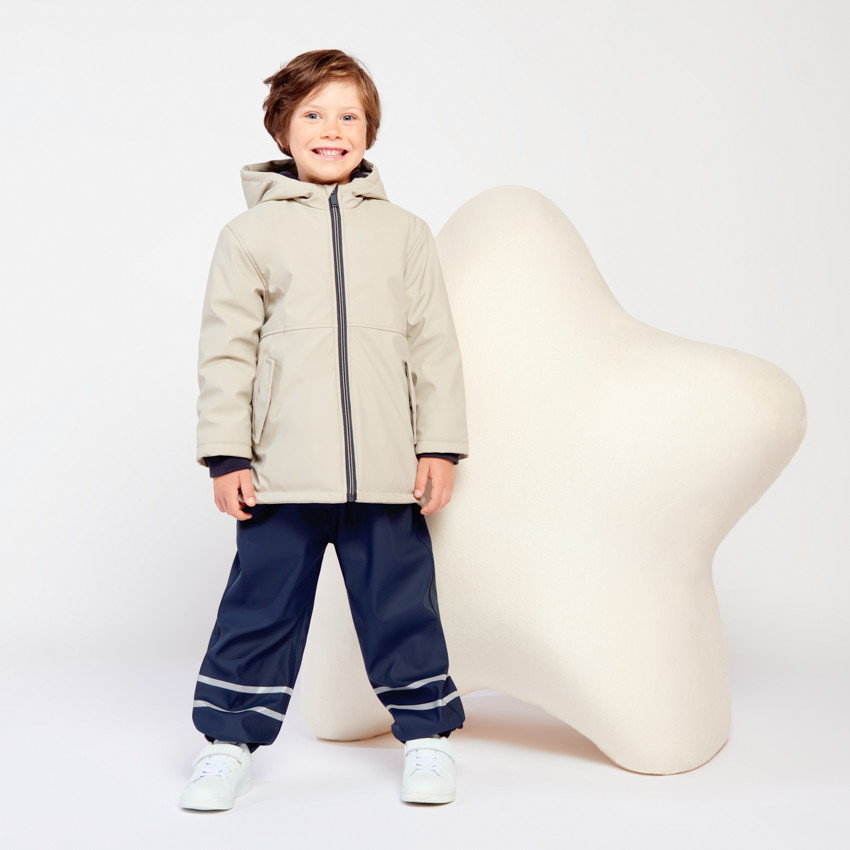 Pantalon de pluie waterproof et réfléchissant pour garçon 