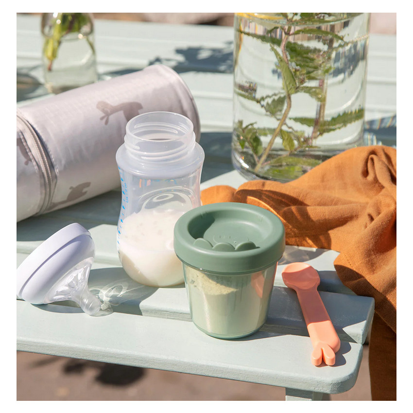 Lot de 3 pots de conservation Ozzo rose 