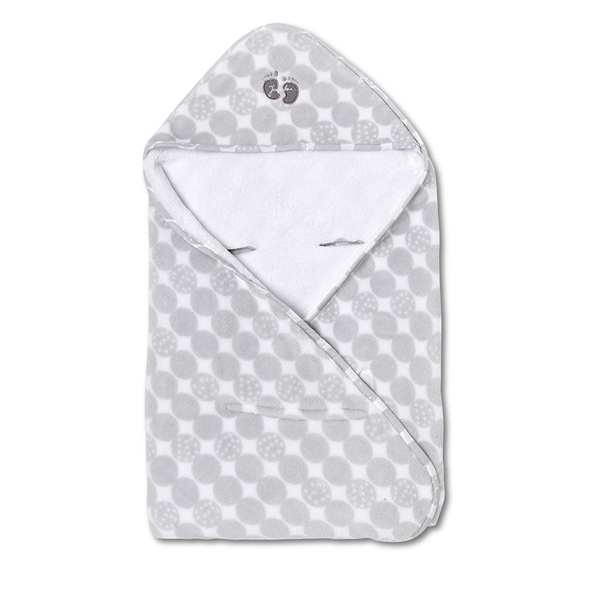 Couverture enveloppante multi usages en sherpa  