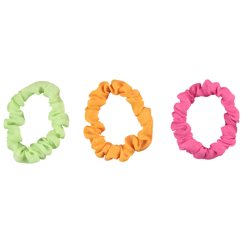 Set van 3 effen scrunchies voor meisjes 