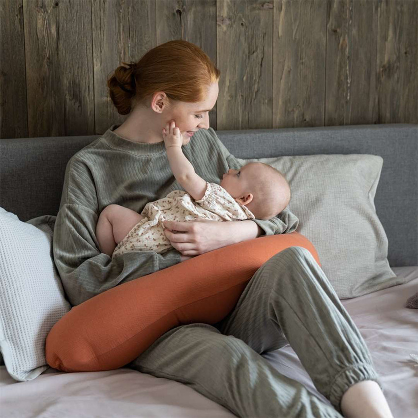 Grand coussin multi-usage Buddy Tetra Jersey Terracotta 