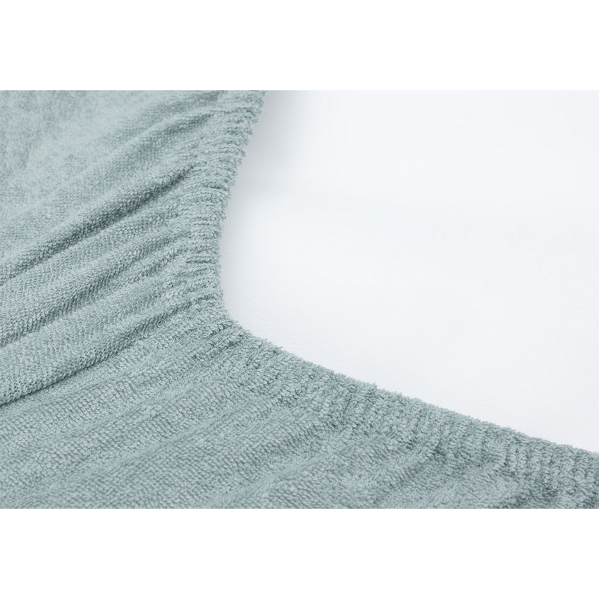 Housse matelas à langer éponge 2 unités 50x70cm Sea green/Biscuit 