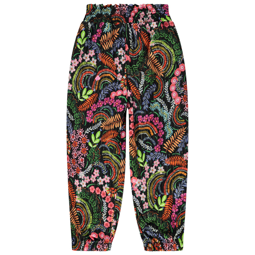 Korte broek met bloemenprint voor meisjes 