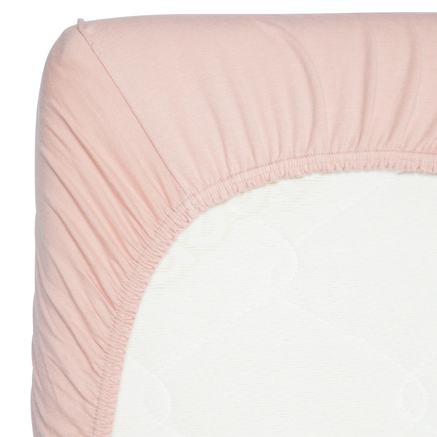 Drap housse Misty Rose 70x140cm 