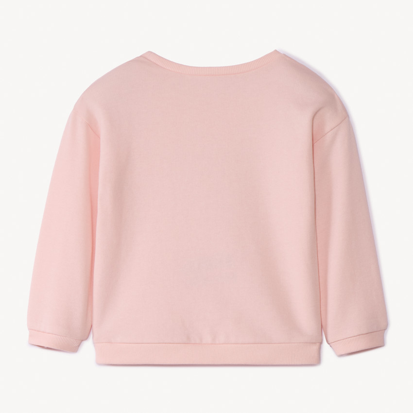 Sweatshirt met hartprint "Love" voor meisjes 