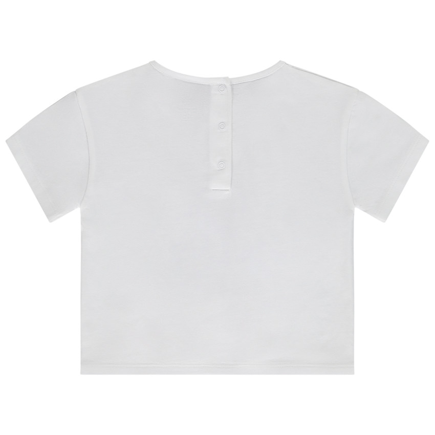 T-shirt met korte mouwen print Stitch Disney voor meisjes 