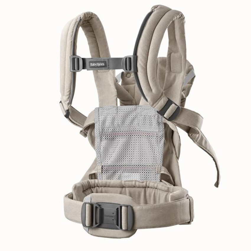 Porte-bébé Harmony Tissé Chiné Beige Clair 