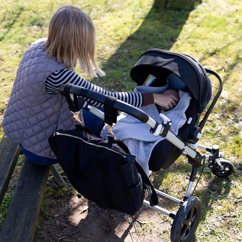 Couverture enveloppante Quilted + Jersey Stone 0-12M 