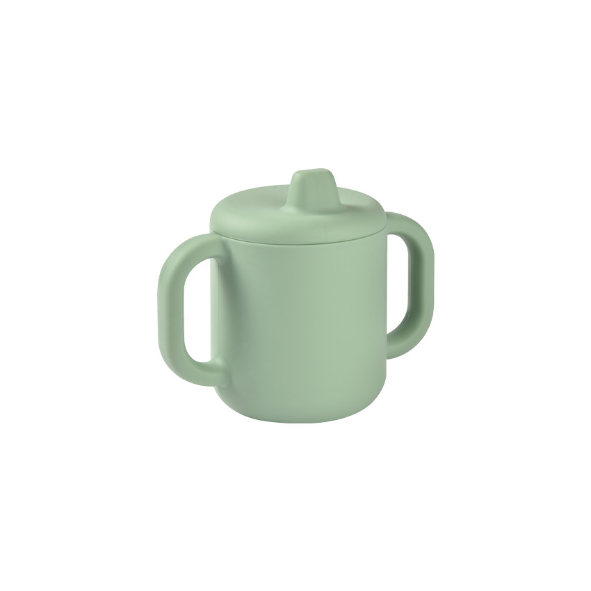 Tasse d'apprentissage en silicone - Sage Green 
