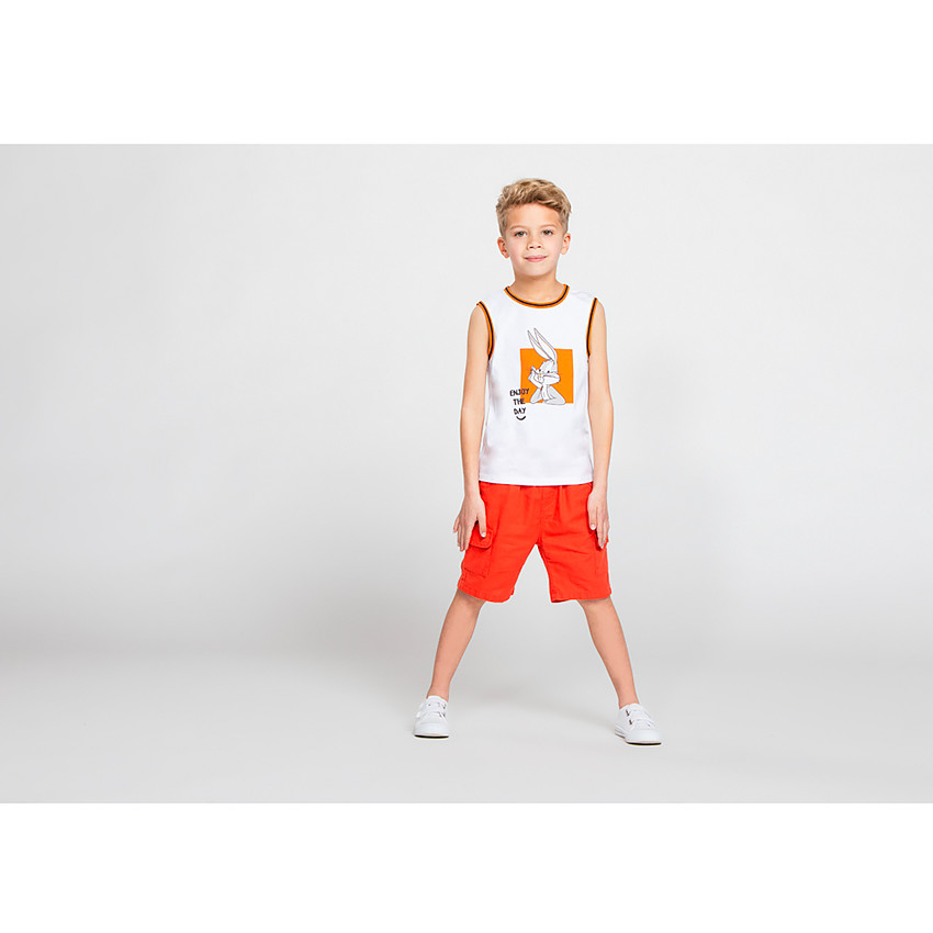 Débardeur en maille print Looney Tunes pour garçon 