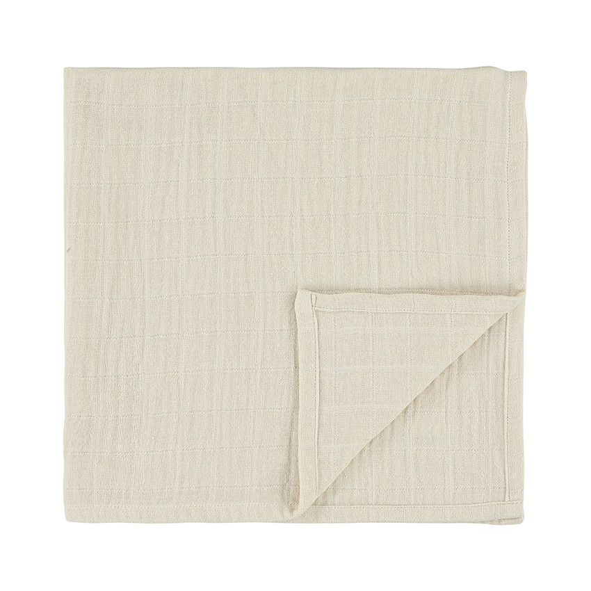 Lot de 3 langes en mousseline 55 x 55 cm lucky leopard 