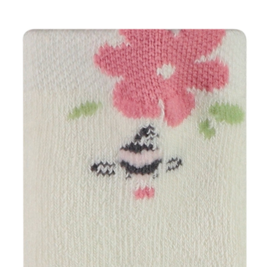 Lot de 3 paires de chaussettes fantaisie en tricot pour bébé fille 