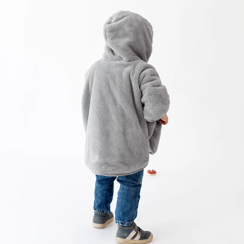 Poncho de Voyage Softy + Jersey Grizou 9-36M 