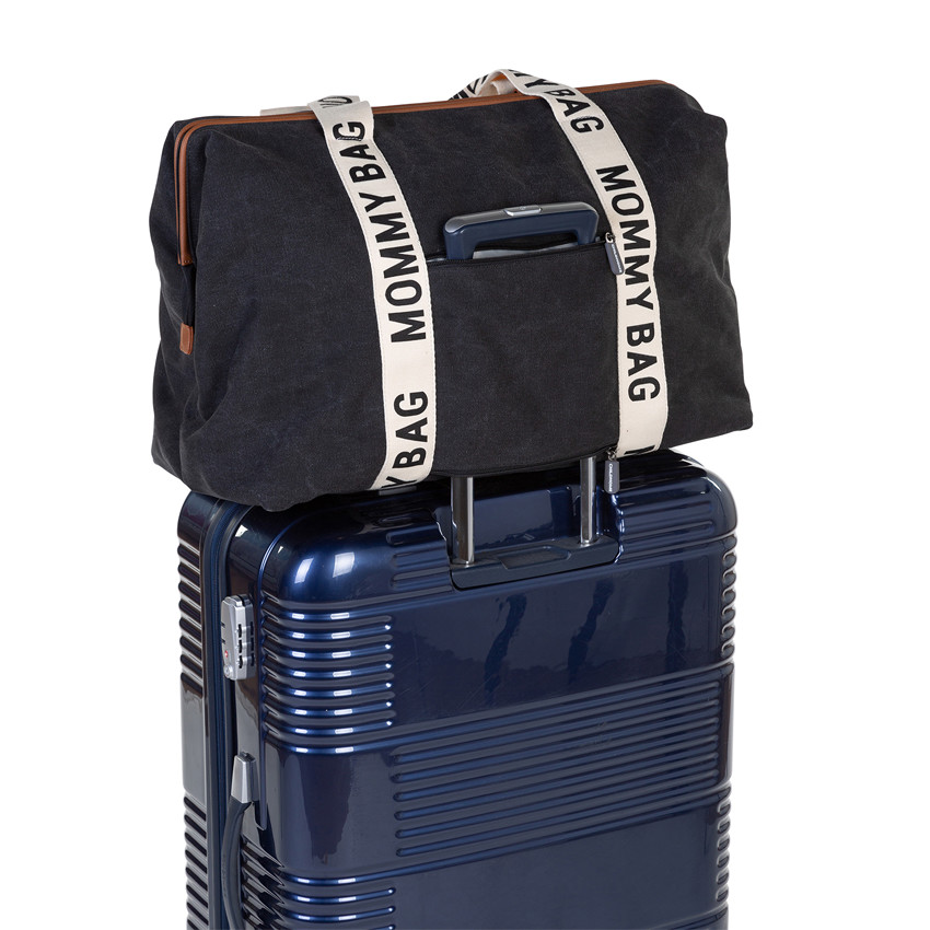Sac à langer Mommy Bag Signature Canvas Noir 