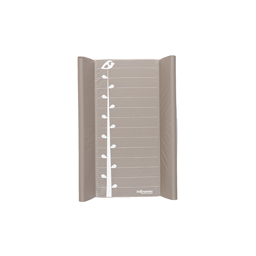 Coussin à langer avec toise - Brun 