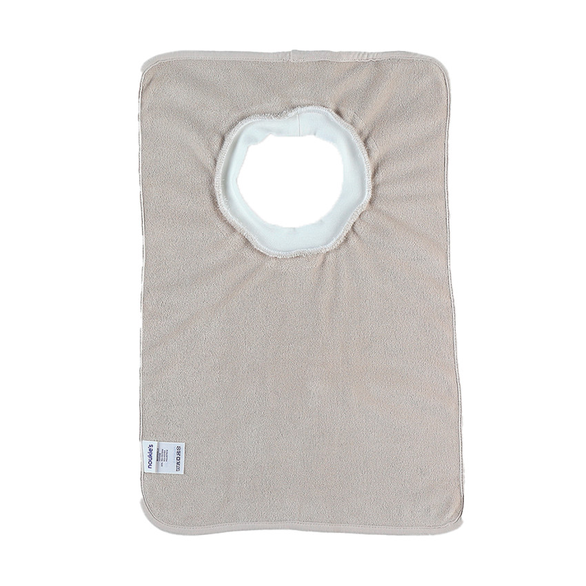 Bavoir éponge Funny avec pouët Tiga beige 