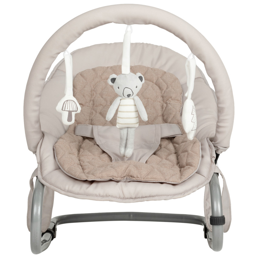 Paddy wipstoel met afneembare speelboog - Beige 