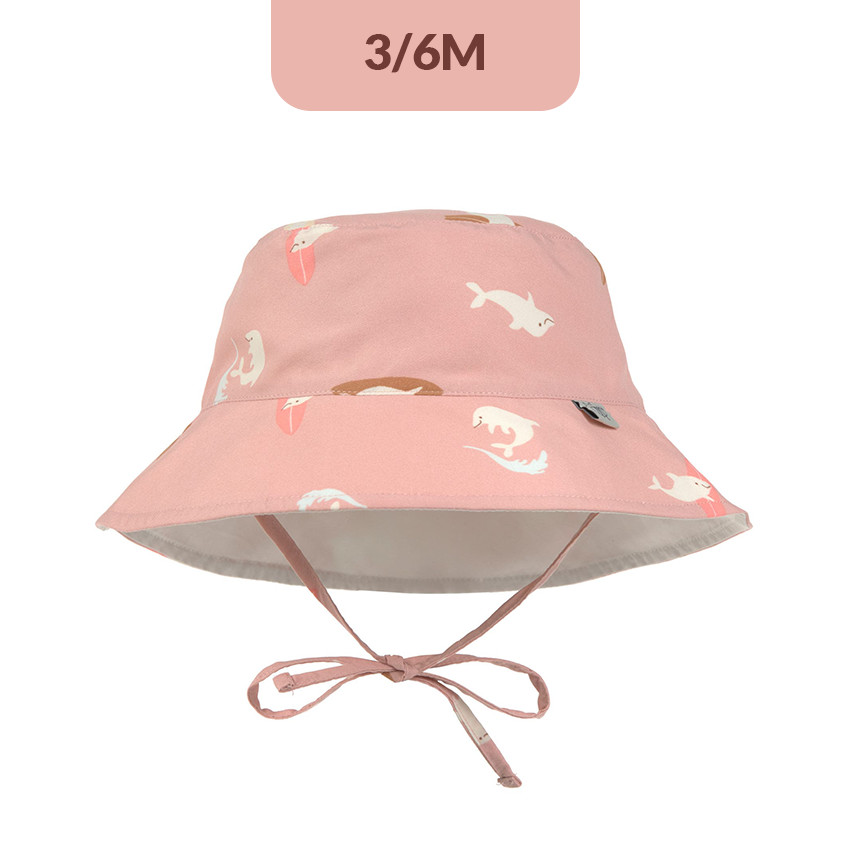 Chapeau de protection solaire 43-45 (3 à 6m) Dolphin Peach 
