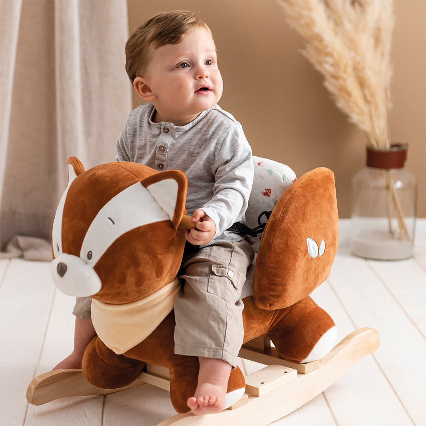 Panda roux à bascule - Boris 