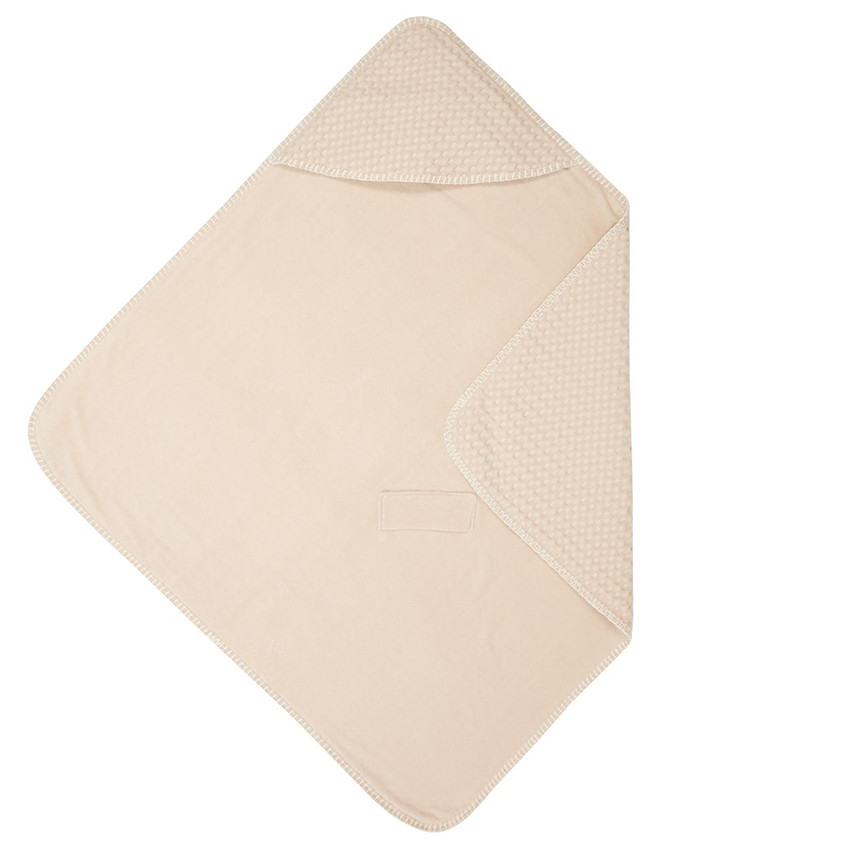 Couverture enveloppante Antwerp Gaufré Sand 100x100cm 