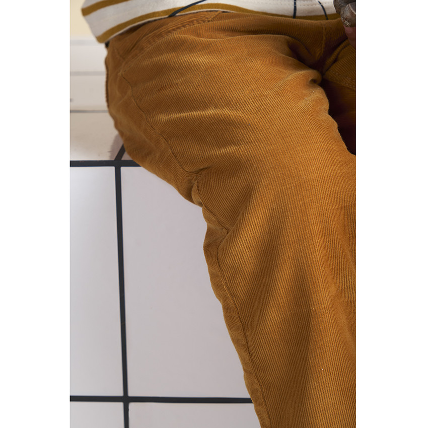 Pantalon en velours milleraies uni pour bébé garçon 