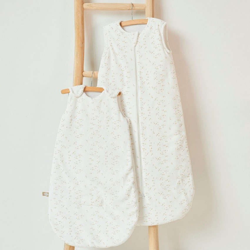 Gigoteuse sans manches velours 90cm Oli Ernest Flo 