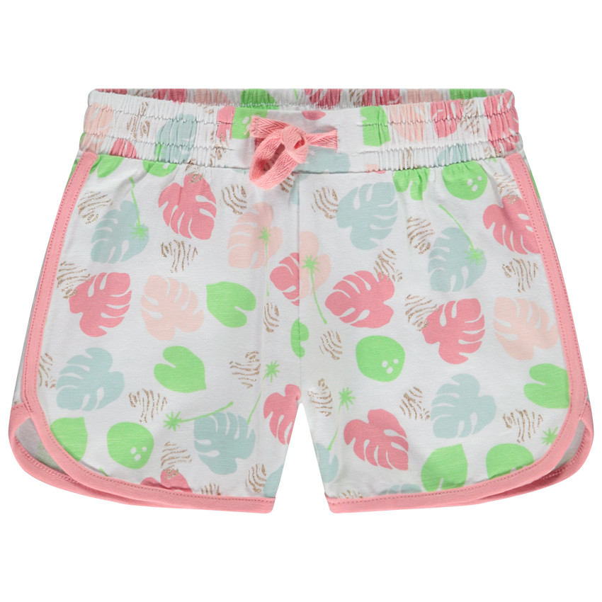 Short de sport imprimé fantaisie pour fille 