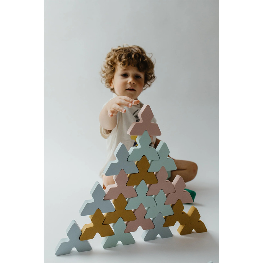 Triangolo Blocs en mousse aussi jeux de bain 