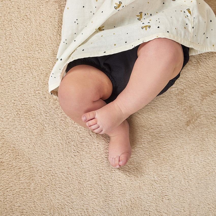 Ensemble 2 pièces avec robe imprimé licornes pour bébé fille 