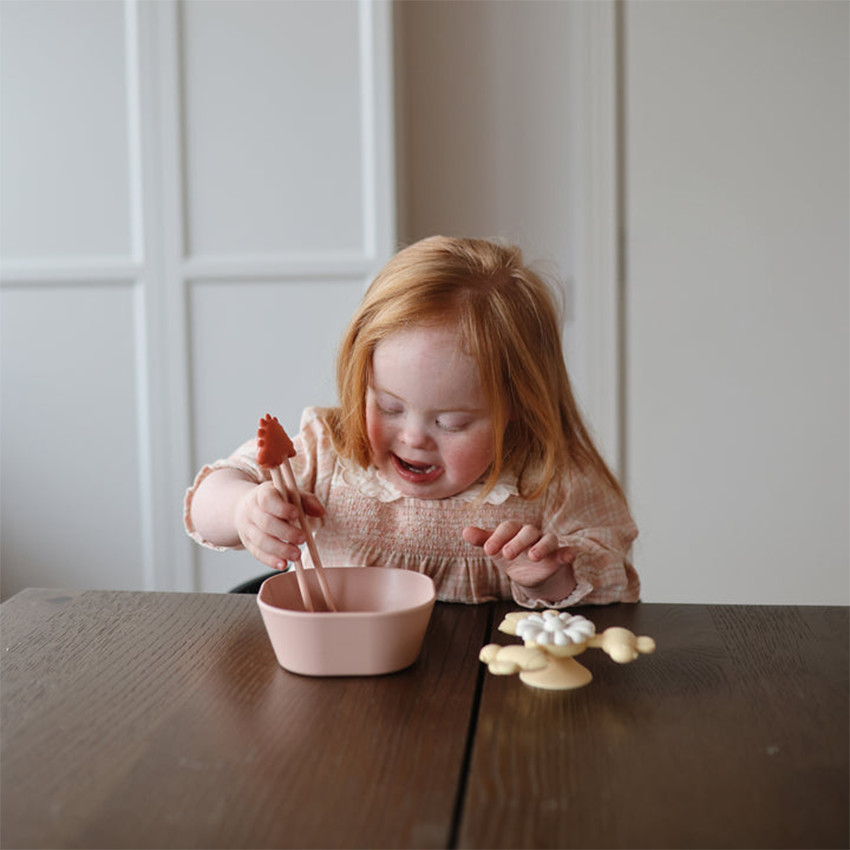 Bol carré 2 PCS Dusty Rose 