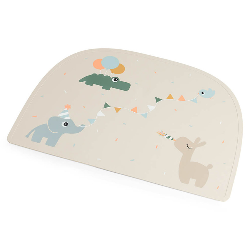 Set de table en silicone Celebration Sable 