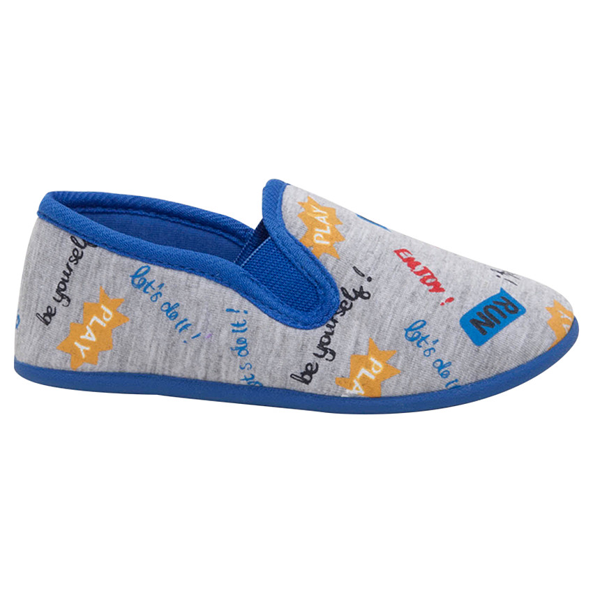 Chaussons bas en jersey avec motif printé all-over 