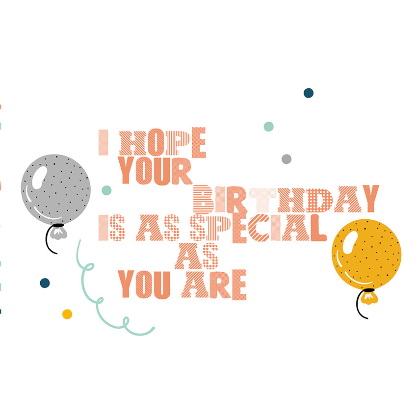 Livre d'anniversaire "Texte Néerlandais" Menthe 