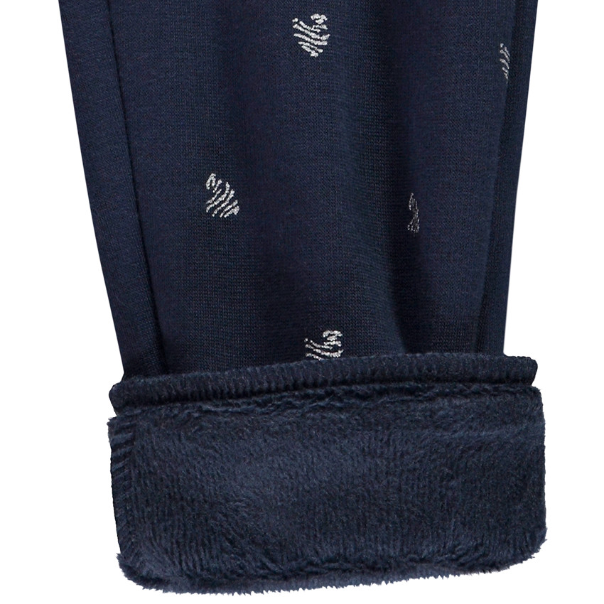 Joggingbroek met hartjesprint voor meisjes 