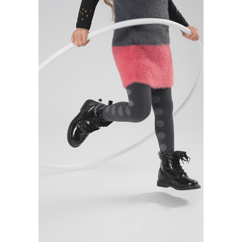 Set met 2 paar dikke effen panty