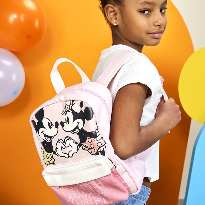 Sac à dos en toile Minnie Disney pour fille 