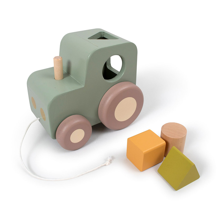 Trektractor met vormsorteerder 