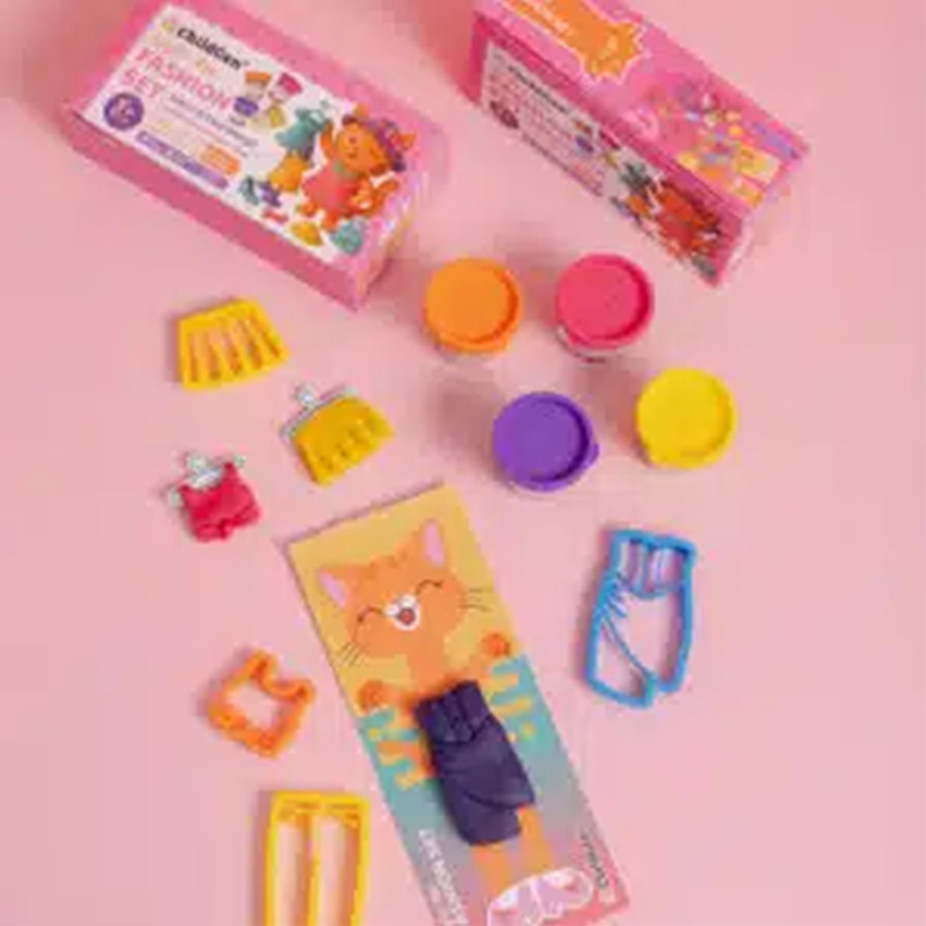 Speelklei - Paw Pals Set Mode - 3J+ 